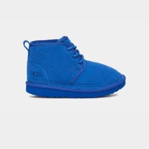 UGG Neumel Classic Dive Blue Women’s Junior’s Chukka Boots Size 7 NWT